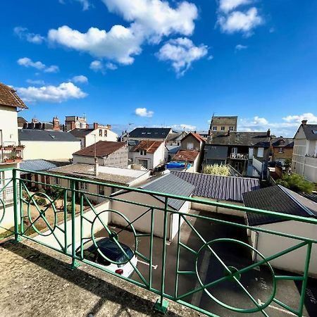 Salm, Coquet Studio Avec Balcon Ouistreham Esterno foto